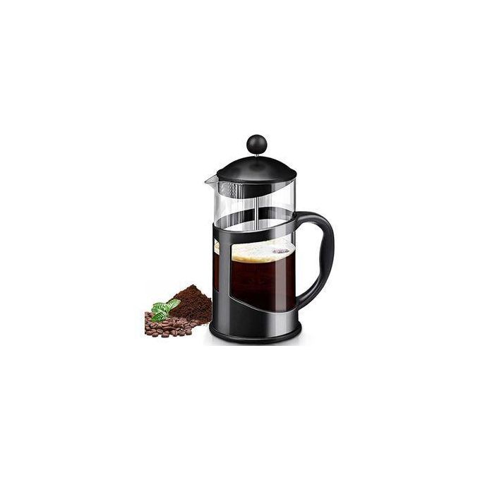 800ML Silver Stainless Steel Mirror French Press Coffee Plunger
