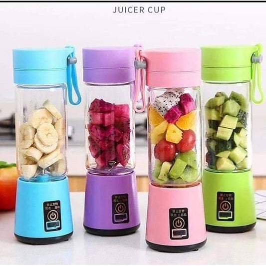 Portable Rechargeable Mini Blender – 380ml USB Smoothie & Juice Cup