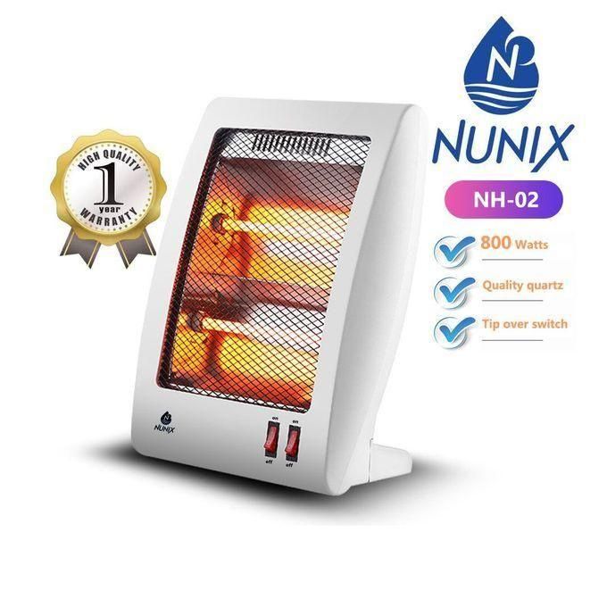 Nunix Portable Electric Room Heater With Overheat Protection