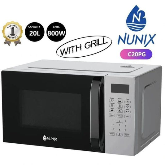 Nunix Microwave Oven with Grill – C20PG