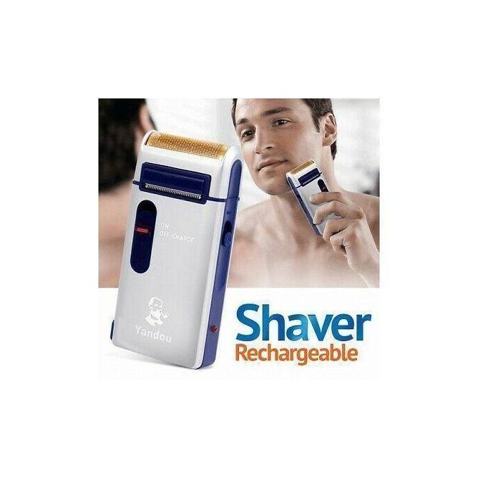 Yandou Rechargeable Electric Shaver – White