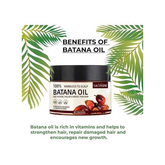 Sauvasine Natural Batana Oil Cream for Hair Growth – 120ml