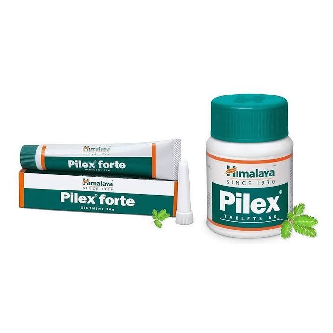 Himalaya Pilex Forte Ointment (30g) & Pilex Tablets