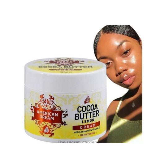American Dream Cocoa Butter Lemon Brightening Cream – 500ml