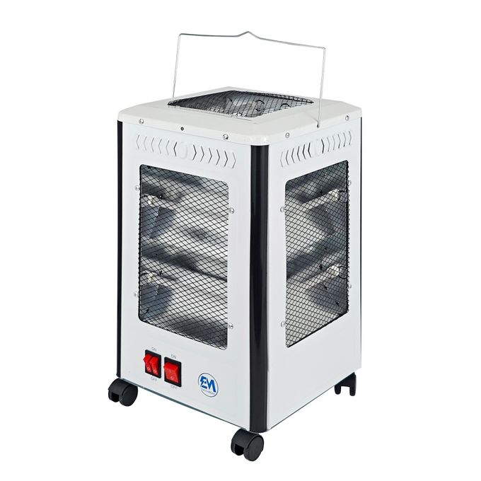 EM Quartz Heater 2000W – 5 Heat Settings Room Heater