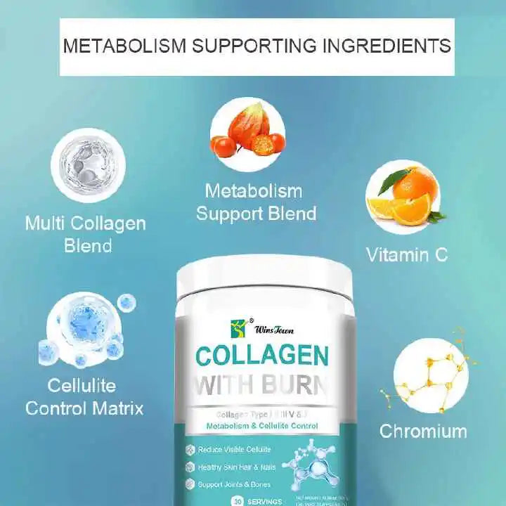 Winstown Collagen with Burn – Multi Collagen Powder