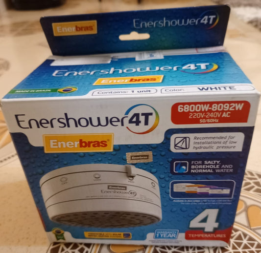 Enerbras Enershower 4 Temperature Instant Shower Water Heater