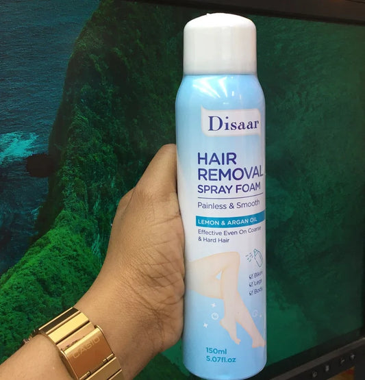 Disaar Permanent Hair Removal Spray – Smooth & Painless Hair Removal Foam