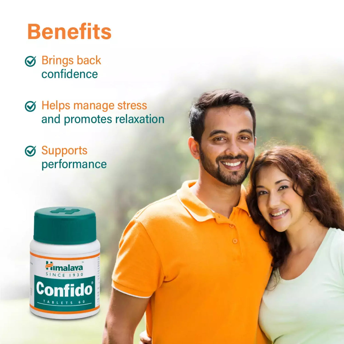 Himalaya Confido – 60 Tablets