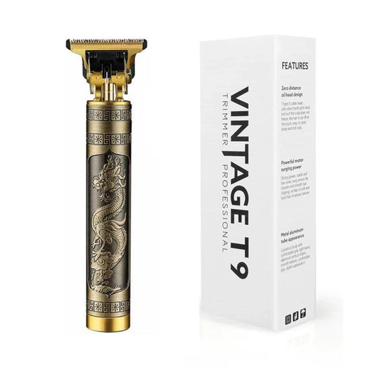 Vintage Cordless Hair Clipper – Metal Rechargeable